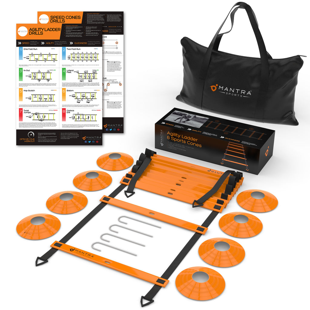 agility ladder - Orange, speed-cones