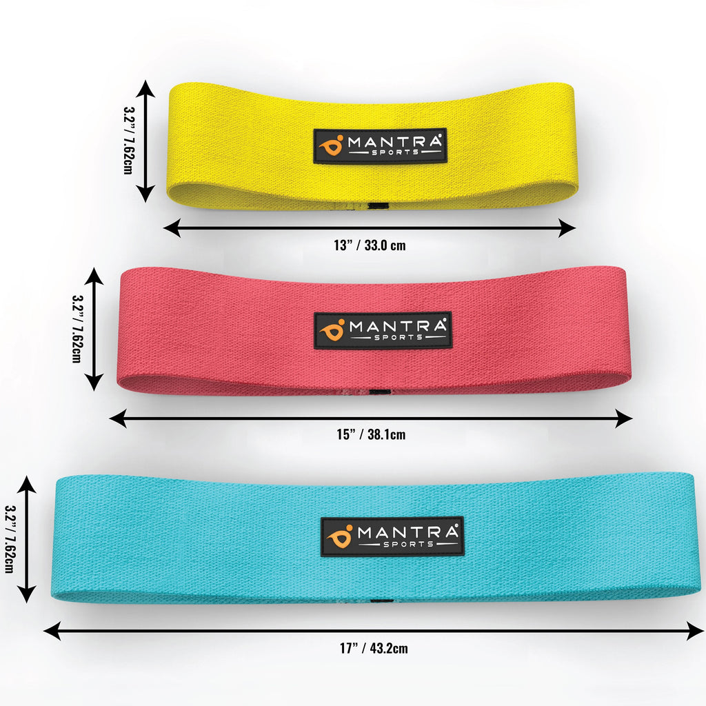 Exercise Booty Bands - Non-slip Resistance