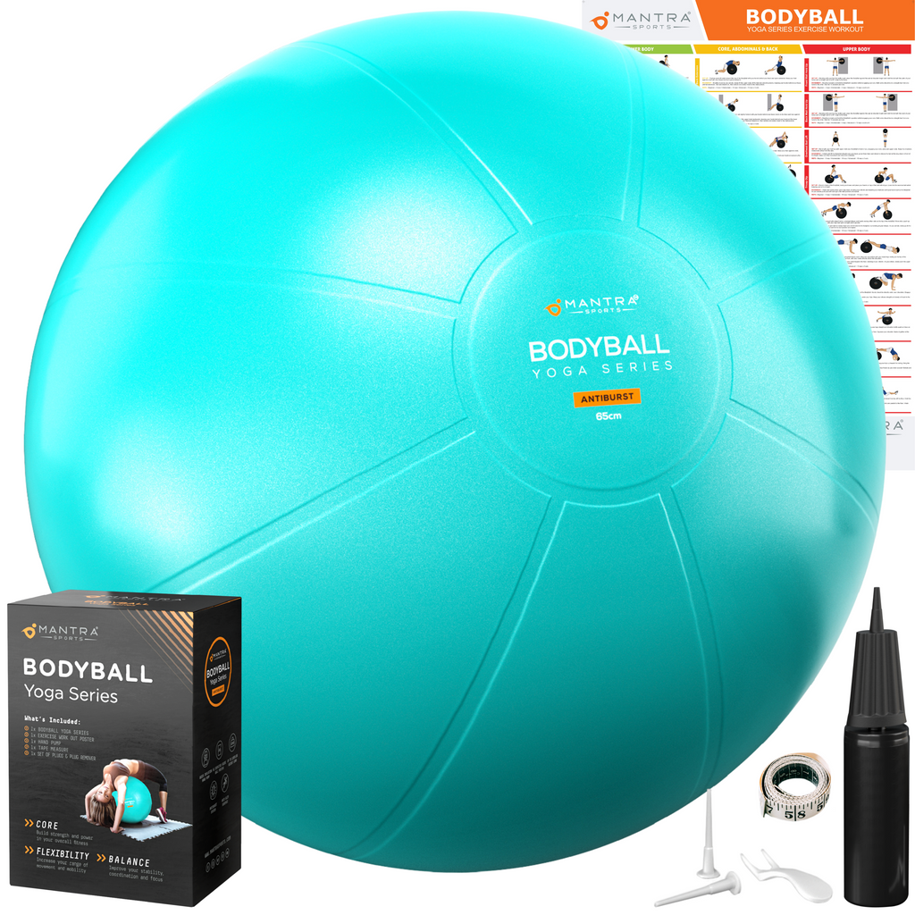 Exercise Ball Yoga Ball for Pilates, Pregnancy, Birthing, Therapy or Workout